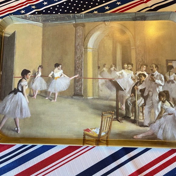 The Dance class by Edgar Degas’  Decorative Tray - Picture 6 of 16